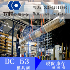 现货供应DC53(YT108)圆钢 小圆棒DC53板材冷作模具钢