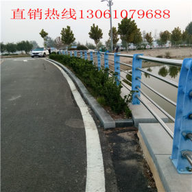 湛江不锈钢复合管桥梁护栏 内衬碳素钢复合管公路隔离栏杆厂