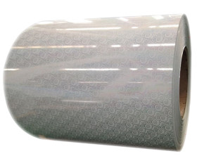 WCM覆膜钢板覆膜彩涂钢板内装PVC覆膜板工程案例覆膜装饰板