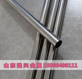 广州联众201不锈钢管25*1.5楼梯栏杆、扶手用201建筑装饰光亮钢管