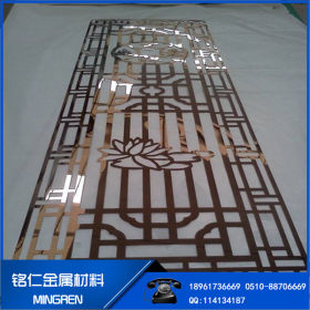 厂家供应304不锈钢板 蚀刻不锈钢板 镀钛板 蚀刻板 不锈钢蚀刻