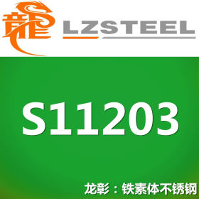 龙彰：S11203不锈钢 现货批零 亦可按需定制