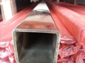 陆裕管业供应304不锈钢亮面方管25*25*0.8拉丝面不锈钢装饰方通