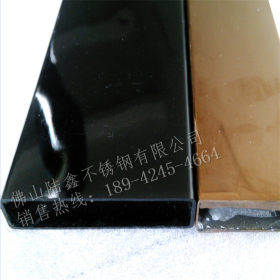 不锈钢管 彩色管 加工水切割 外径50*100*0.7*0.8*0.9*1.0*1.1mm