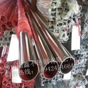 201/304/316不锈钢圆管63*1.0、76*1.2、89*1.5装饰管 制品焊管