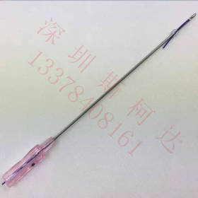 深圳不锈钢微整美容钝针埋线针蛋白线针 爆炸线针18G19G大V针
