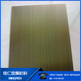 厂家加工茶色镀钛316L不锈钢板304不锈钢印花板厂家 201不锈钢板