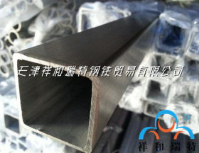 厂家批发不锈钢矩形管现货 砂光面不锈钢装饰管 不锈钢无缝方管