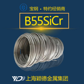上海供应B55SiCr线材 冷镦钢线 油淬火弹簧钢丝 盘圆优质价廉