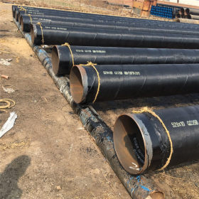 环氧煤沥青防腐螺旋钢管 325*7污水管道改造用防腐螺旋钢管厂家