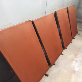 现货供应Q355NH铁红绣板  锈红耐候板 可定制各种规格