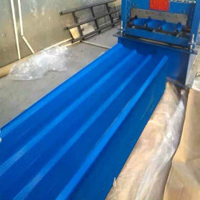 长期供应 海蓝彩涂板 彩涂板0.3 彩钢卷现货价格 优质彩涂板厂家