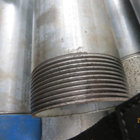 厂家直供热镀锌钢管 Q235B DN25热镀锌管