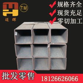 广东生产批发Q195国标黑方管 焊接性能好耐腐蚀普碳素热轧方铁管