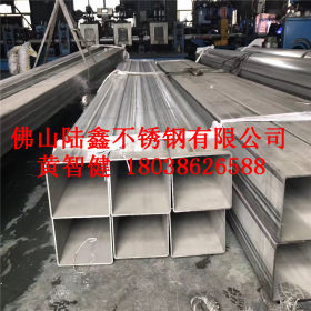304不锈钢工业焊管60*60mm大口径不锈钢方管 钢结构工程用管