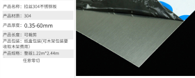 201,304,316L不锈钢平板,顺德陈村0.28—3.0厚不锈钢平板批发