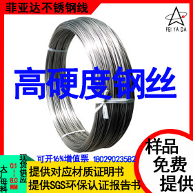 菲亚达201不锈钢弹簧线 0.1-6.0弹簧钢丝 不锈钢弹簧线厂家批发