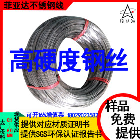 广东厂家批发魔术手环用304不锈钢弹簧线 东莞菲亚达扁线压扁线