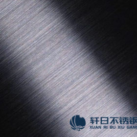 广东佛山彩色不锈钢201不锈钢板玫瑰金黑钛金拉丝镜面厂家加工