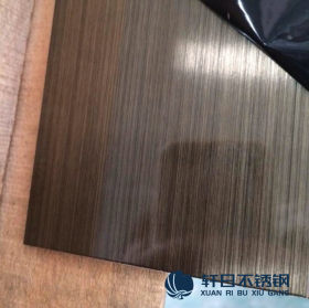 304不锈钢彩板 不锈钢彩色板 镜面拉丝古铜做旧不锈钢板