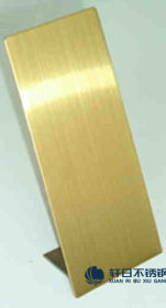 拉丝黄钛金不锈钢板 304镜面黄钛金不锈钢板 拉丝黑钛金不锈钢板