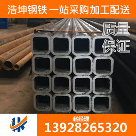 批发方钢管 钢铁管材 工业建筑铁路方管 小镀锌方管 q235镀锌方管