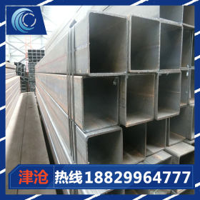 佛山津沧钢管厂家直销 Q235B 大口径薄壁矩形管 现货供应规格齐全