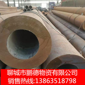 聊城无缝钢管厂 专业生产45#大口径厚壁无缝钢管 高压锅炉管