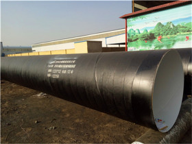 埋地防腐钢管 环氧煤沥青 污水输送排放 3pe内外防腐钢管