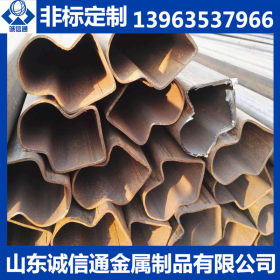 聊城无缝钢管生产厂供应16mn异型钢管 六角形异型钢管现货价格