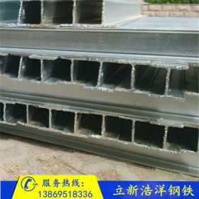 镀锌H型钢 厂房用热镀锌H型钢 生产定做高频焊接Q235BH型钢 定尺