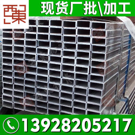 批发建筑铁钢管方形管 广东钢材市场现货供应方铁管 Q195