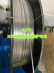 不锈钢专业压扁线 304不锈钢压扁线 0.5*6 厂家现货供应