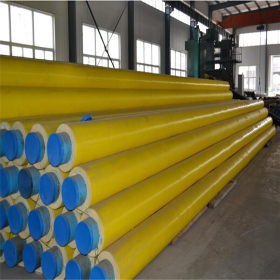 无缝管 保温钢管 钢套钢保温钢管  预制直埋聚氨酯保温管厂