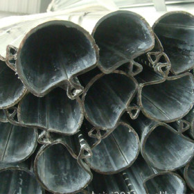 厂家专营异型钢管椭圆扇形管各种花型钢管来图生产免费提供样品