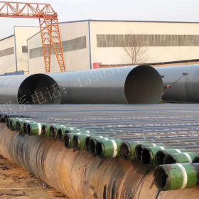 输送管道用dn600防腐螺旋钢管 三油两布环氧煤沥青防腐螺旋钢管