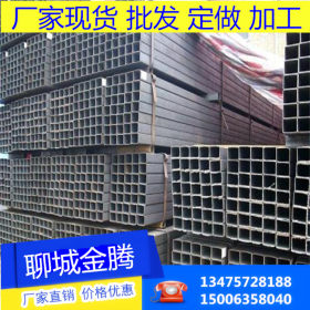 广东厂家生产无缝方管 Q235B方钢管定制 国标管道支架铁方管