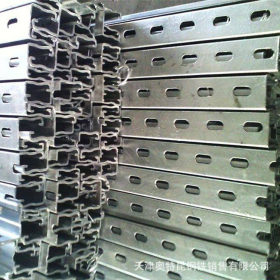 天津光伏支架配件厂家 太阳能光伏支架 C型钢热镀锌光伏支架定制