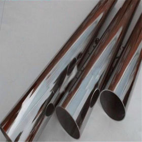 国标SUS201/304不锈钢圆管42mm*0.6-2.0表面拉丝，镀色，抛光管