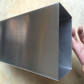国标SUS304不锈钢矩形管60*30mm*0.6-2.0抛光拉丝镀色激光加工