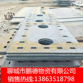 Q345B低合金钢板 工地施工用钢板  Q345B中厚板可切割零售
