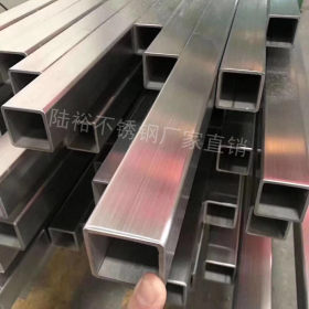 201/304/316不锈钢方管矩形管工业厚壁管镜面装饰焊管 10*10*0.3