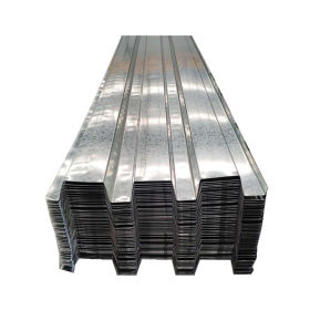 镀锌钢楼板70-200-600开口楼层板Q345材质高锌楼承板