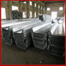 6米自然反渗水U型钢板桩 U型桩热轧拉森桩厂家供应 钢板桩现货