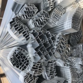 玻璃温室铝型材 铝合金大棚 驱动边铝材 青州鑫华铝材厂家直销