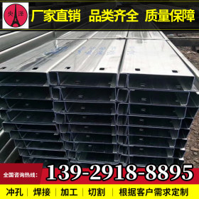 惠州光伏支架 镀锌C型钢 C型钢 配送加工一站式服务 厂家现货直销