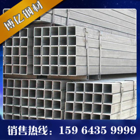 聊城钢材新价格 现货供应热镀锌方管 生产优质无缝镀锌矩形管