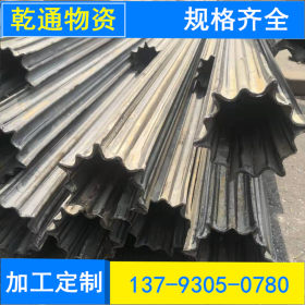 山东异形钢管生产供应 45冷轧挤压各类型异型钢管现货 来图定制