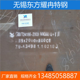 厂家销售NM360耐磨钢板规格8*2200*10000 NM360耐磨钢板零售切割
