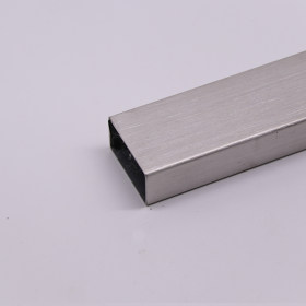 拉丝不锈钢管 304不锈钢工业拉丝管   拉丝矩形管25*20*0.7/0.8